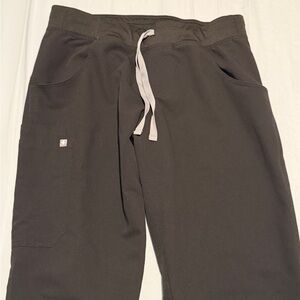 Figs Men's Black Scrub Pants Medium